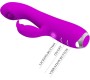 Pretty Love C-Type PRETTY LOVE - RACHEL RECHARGEABLE VIBRATOR WITH PURPLE SUCKER