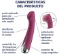 Satisfyer Vibrator APMIERINĀTĀJS - GROZĪJOŠS G-SPORT 1 ROTATORS VIBRATORS RED