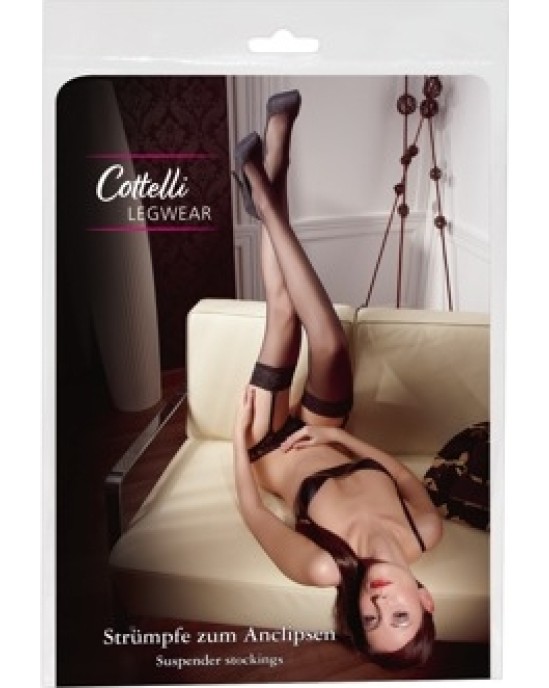 Cottelli Legwear Stockings black 3