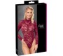 Cottelli Lingerie Mežģīņu korpuss sarkans L