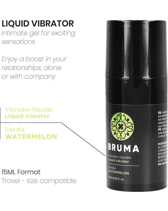 Bruma ŠĶIDRAIS VIBRATORS ULTRA BĪDĀJOŠAIS ARBUZS 15 ML