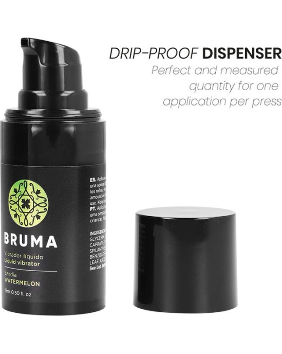 Bruma ŠĶIDRAIS VIBRATORS ULTRA BĪDĀJOŠAIS ARBUZS 15 ML