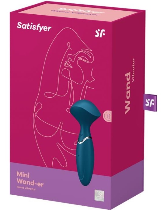 Satisfyer Stimulators Mini Wand-er Blue