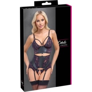 Cottelli Lingerie Basku valoda ar violetu S