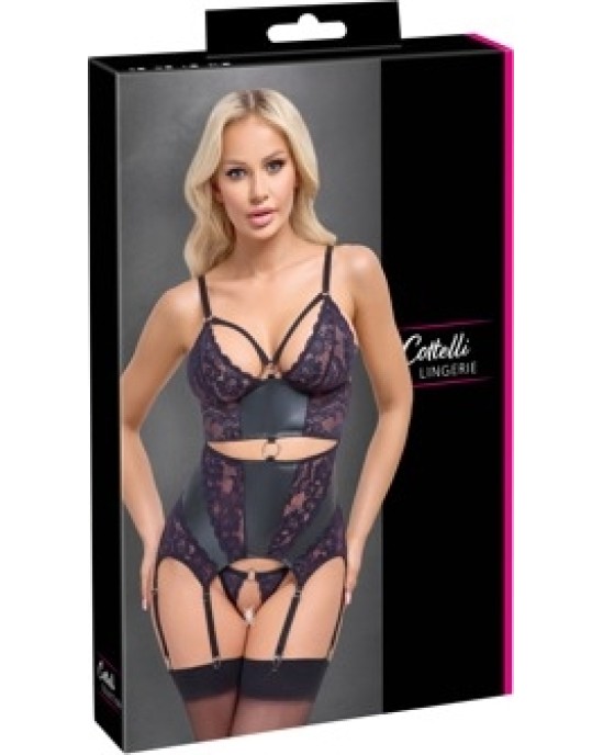 Cottelli Lingerie Basku valoda ar violetu S