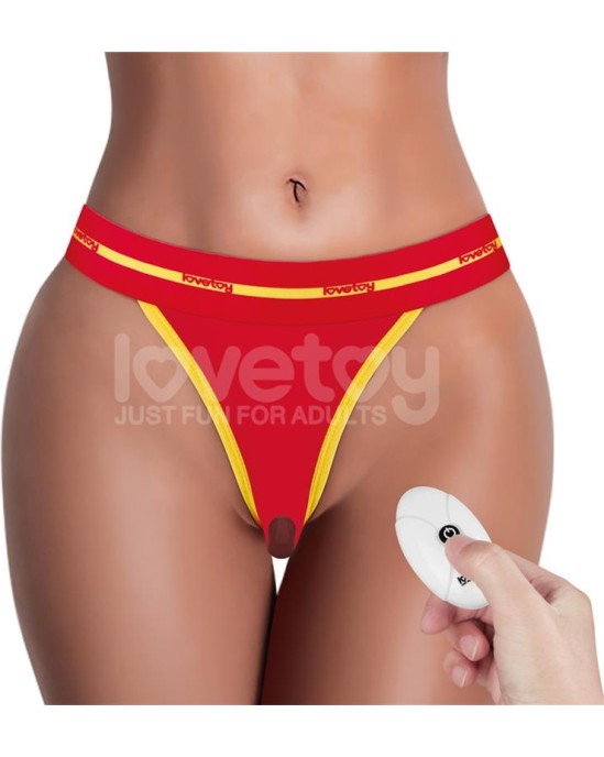 Lovetoy Printed Vibrating Sexy Panties 34-38