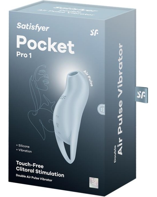 Satisfyer Карманный Pro 1 синий