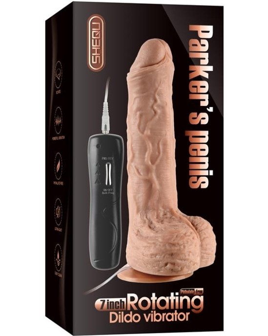 Shequ Realistic Vibe ar Rotation Parkar 13,5 cm