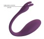 Pretty Love Led PRETTY LOVE - CATALINA VIBRATOR APP REMOTE CONTROL PURPLE