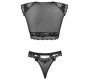 Livco Corsetti Sets LIVCO CORSETTI FASHION - TIMOSAN LC 90631 BRA + PANTY BLACK L/XL