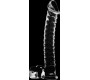 Nebula Series By Ibiza MODEL 23 DILDO BOROSILICATE GLASS 21.5 X 4 CM CLEAR