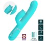 Pretty Love Flirtation PRETTY LOVE - RABIT VIBRATOR AR LICKING AQUA GREEN