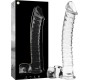 Nebula Series By Ibiza MODEL 23 DILDO BOROSILICATE GLASS 21.5 X 4 CM CLEAR