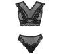 Livco Corsetti Sets LIVCO CORSETTI FASHION - TIMOSAN LC 90631 BRA + PANTY BLACK L/XL