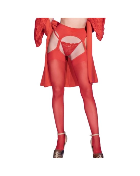 Chilirose Accesories CHILIROSE - CR 4312 GARTER ZEĶES RED S/M