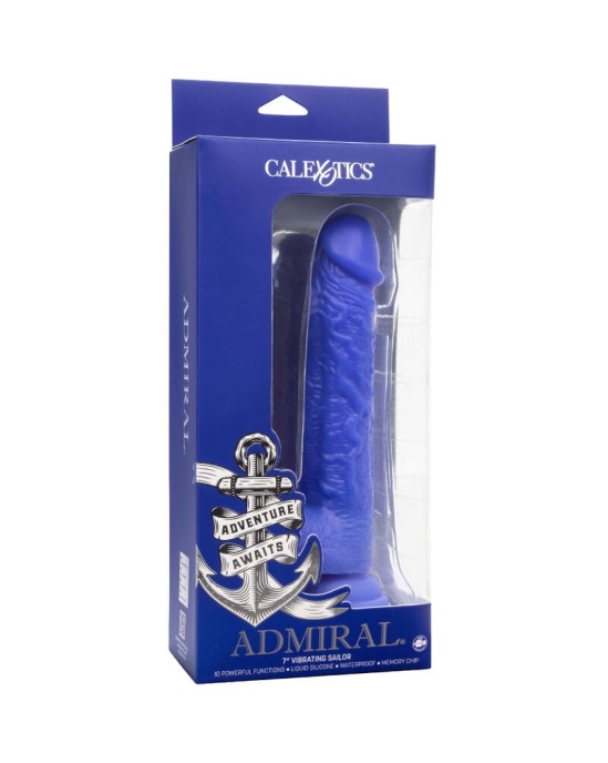 Admiral SAILOR REĀLISTS DILDO VIBRATORS ZILS