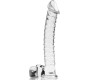 Nebula Series By Ibiza MODEL 23 DILDO BOROSILICATE GLASS 21.5 X 4 CM CLEAR