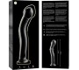 Nebula Series By Ibiza MODEL 18 DILDO BOROSILICATE GLASS 18.5 X 3.5 CM CLEAR