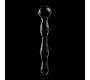 Nebula Series By Ibiza MODEL 13 DILDO BOROSILICATE GLASS 18 X 3.5 CM CLEAR