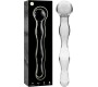 Nebula Series By Ibiza MODEL 13 DILDO BOROSILICATE GLASS 18 X 3.5 CM CLEAR