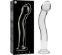 Nebula Series By Ibiza MODEL 18 DILDO BOROSILICATE GLASS 18.5 X 3.5 CM CLEAR