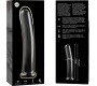 Nebula Series By Ibiza MODEL 8 DILDO BOROSILICATE GLASS 14.5 X 2 CM CLEAR