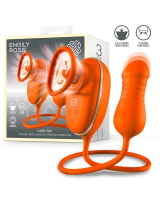 Engily Ross Lizer Pro Oscilating Tongue Stimulator, Vakuumsūknis un Thrusting Egg