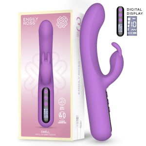 Digital Swell Vibrador con Pantalla S per Potente 23,2 cm