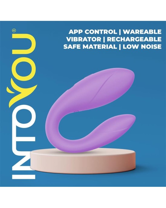 Intoyou App Series Couple Toy with App Flexible Silicone Lavender