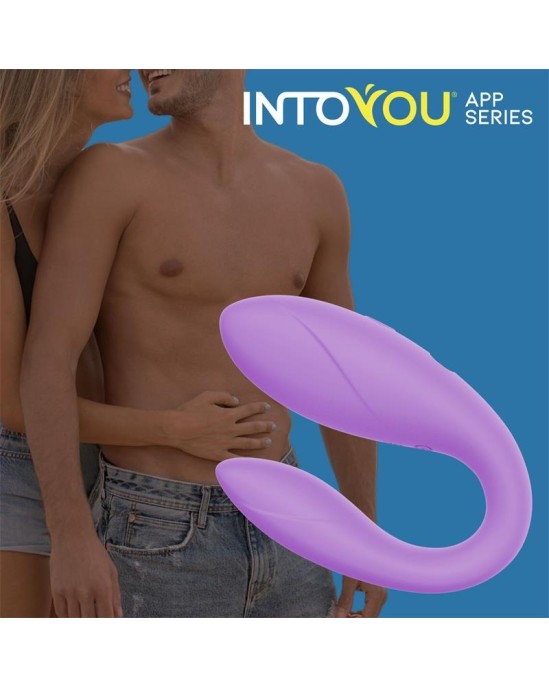 Intoyou App Series Couple Toy with App Flexible Silicone Lavender