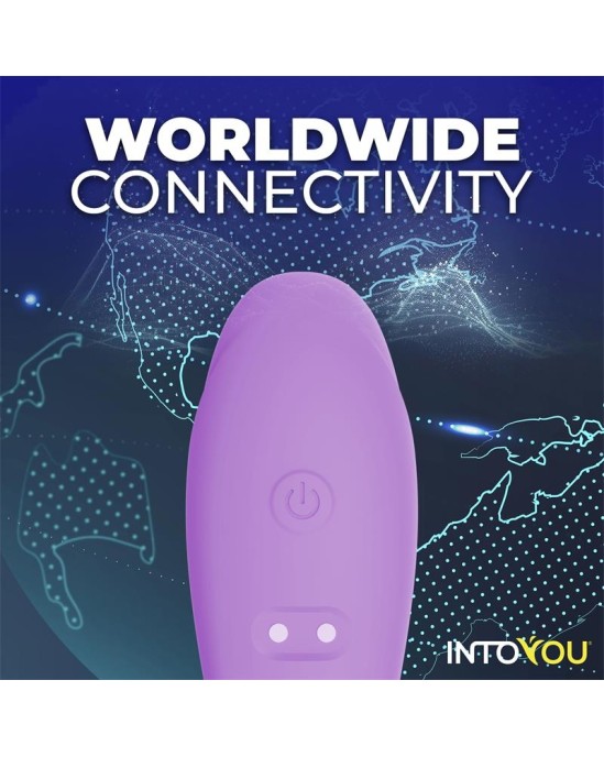 Intoyou App Series Couple Toy with App Flexible Silicone Lavender