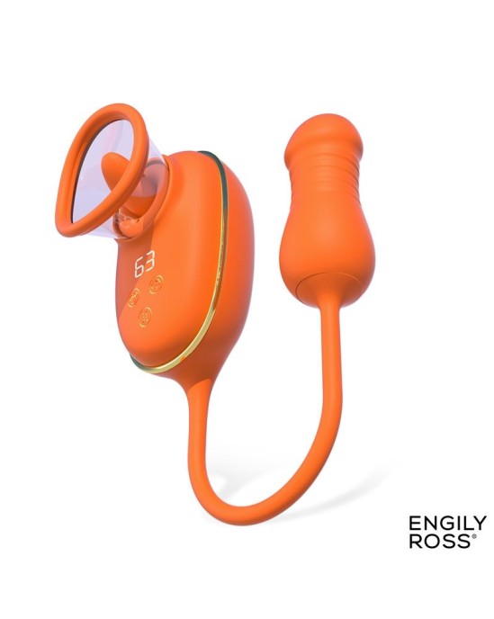 Engily Ross Lizer Pro Oscilating Tongue Stimulator, Vakuumsūknis un Thrusting Egg