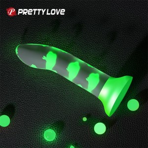 Prettylove Spīd tumsā Dildo Romantic Rendezvous