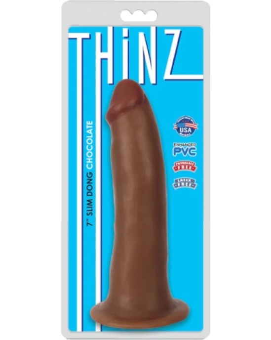 Xr - Thinz FINE THINZ COCOLATE DILDO 17'80 CM