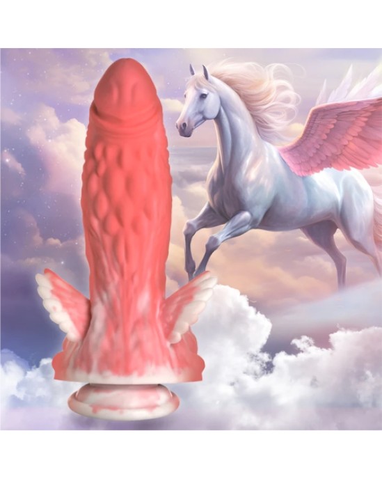 Xr - Creature Cocks PEGASUS PECKER spārnotais SILIKONA DILDO