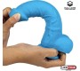 Liketrue Realistic Dildo Liquid Silicone Dual Layer 8 Blue