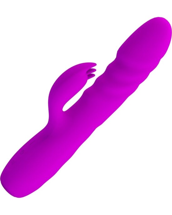 Pretty Love Flirtation PRETTY LOVE - MELANIE PURPLE RECHARGEABLE RABBIT VIBRATOR