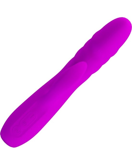 Pretty Love Flirtation PRETTY LOVE - MELANIE PURPLE RECHARGEABLE RABBIT VIBRATOR