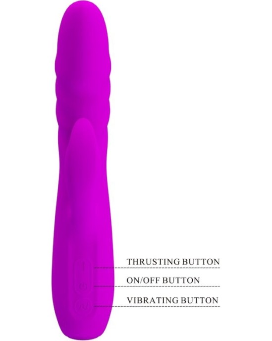 Pretty Love Flirtation PRETTY LOVE — MELANIE PURPLE UZLĀDĒJAMS RABIT VIBRATORS