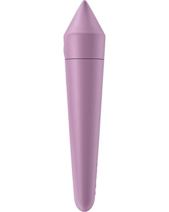 Satisfyer Ultra Power Bullet 8 vibrējošā lode ar APP ceriņu
