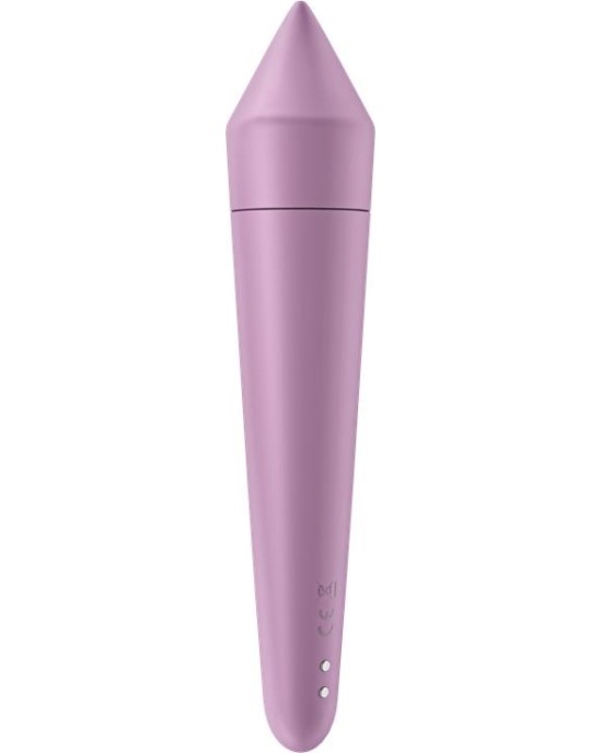 Satisfyer Ultra Power Bullet 8 vibrējošā lode ar APP ceriņu