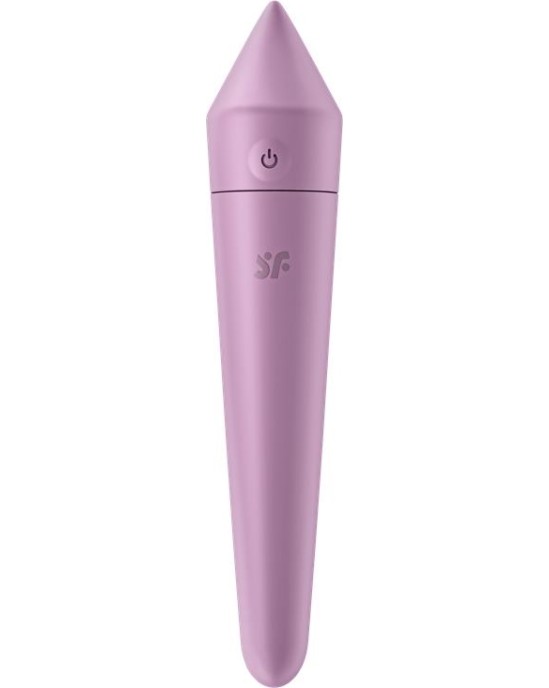 Satisfyer Ultra Power Bullet 8 vibrējošā lode ar APP ceriņu