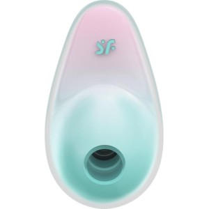 Satisfyer Присоска для клитора Pixie Dust с вибрацией мятно-розового цвета