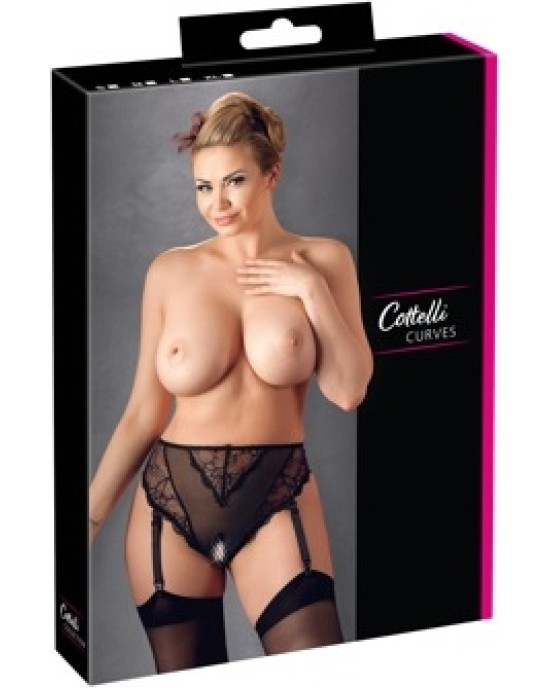 Cottelli Curves Трусики с подтяжками XL