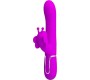 Pretty Love Flirtation PRETTY LOVE - MULTIFUNCTION RABBIT VIBRATOR 4 IN 1 BUTTERFLY FUCHSIA