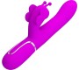 Pretty Love Flirtation PRETTY LOVE - MULTIFUNCTION RABBIT VIBRATOR 4 IN 1 BUTTERFLY FUCHSIA