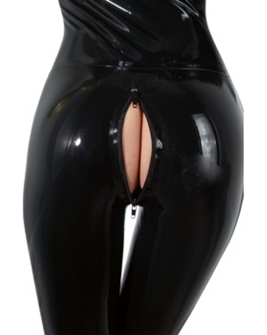 Late X Latex Catsuit black S