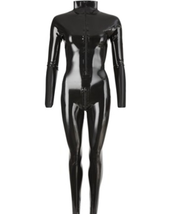 Late X Latex Catsuit black S