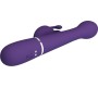 Pretty Love Flirtation PRETTY LOVE — DEJON RABBIT VIBRATOR 3 IN 1 DAUDZFUNKCIJAS PURPA