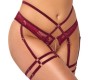 Abierta Fina Suspender Set red M